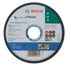 DISCO DE CORTE METAL 115 X 1 MM - ECO BOSCH