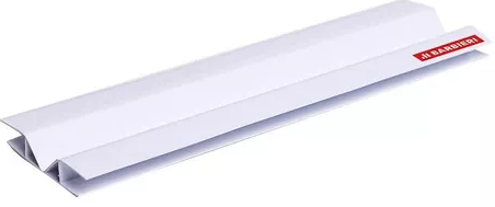 [BARBI2NY9GK8S] PERFIL UNION FLEXIBLE PVC BARBIERI BLANCO X 3,00 MTS