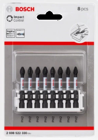 [BOSC0038] PUNTA PH2 LARGO IMPACT - BLISTER X 8 UN BOSCH #